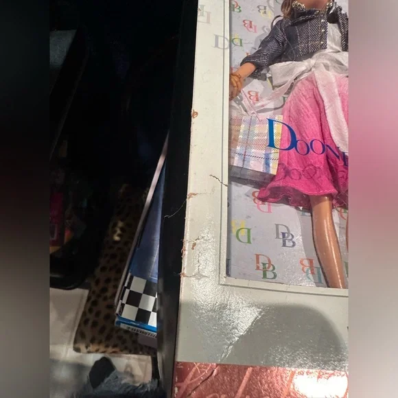 Brand new in box limited edition dooney and Burke Barbie - Picture 3 of 11